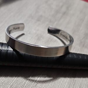 Stainless Steel Cuff Bracelet